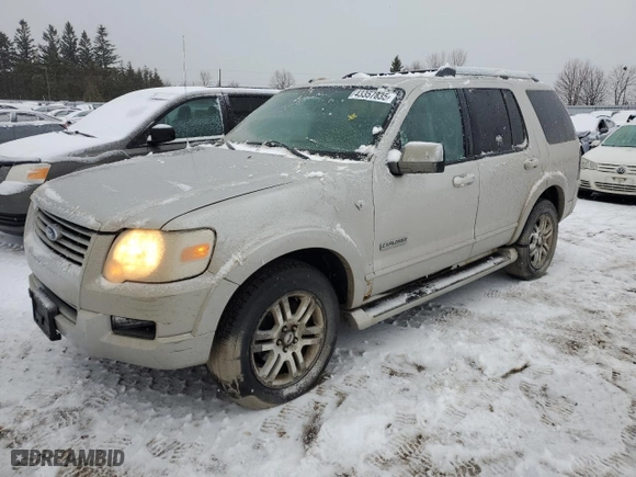 2007 Ford Explorer Limited with VIN 1FMEU75807UB02253, listed as a Copart auction lot 43357835 with 225,289 mi miles and Clean Title. Bid and sale history available at carsss.com. Image 1.