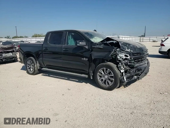 2024 Chevrolet Silverado 1500 RST with VIN 2GCPADED3R1201701, listed as a Copart auction lot 74284174 with 8,330 mi miles and Salvage Title. Bid and sale history available at carsss.com. Image 10.