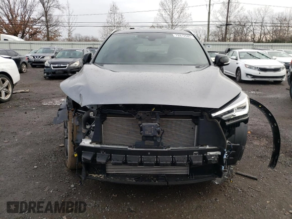 2021 Infiniti QX50 LUXE with VIN 3PCAJ5BB4MF125085, listed as a Copart auction lot 72812592 with 13,373 mi miles. Bid and sale history available at carsss.com. Image 5.