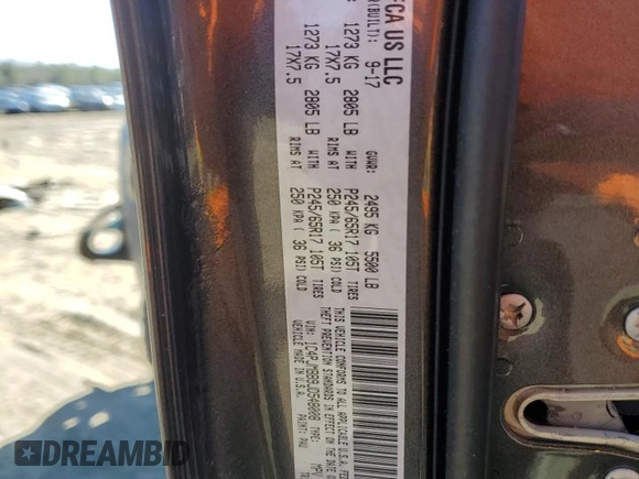2018 Jeep Cherokee Trailhawk with VIN 1C4PJMBB9JD548008, listed as a Copart auction lot 43076075 with 61,906 mi miles and Salvage title. Bid and sale history available at DreamBid. Image 13.