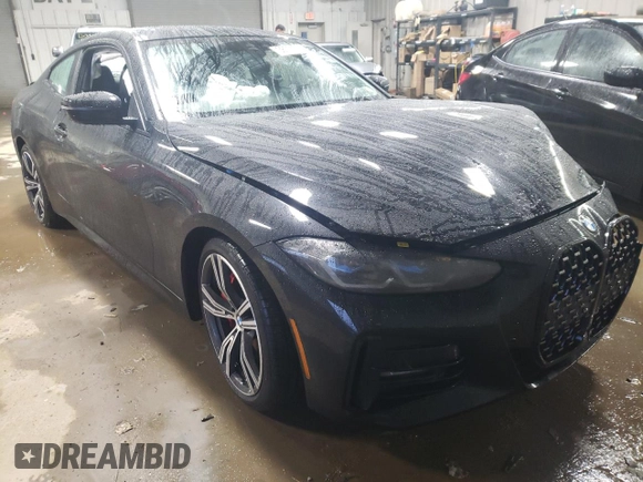 2023 BMW 4 Series 430i xDrive with VIN WBA73AP01PCN00420, listed as a Copart auction lot 38771214 with 4,439 mi miles and . Bid and sale history available at DreamBid. Image 4.