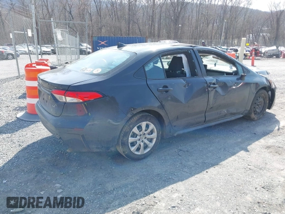 2023 Toyota Corolla LE with VIN 5YFB4MDE4PP079179, listed as a IAAI auction lot 41794330 with 60,410 mi miles. Bid and sale history available at carsss.com. Image 4.