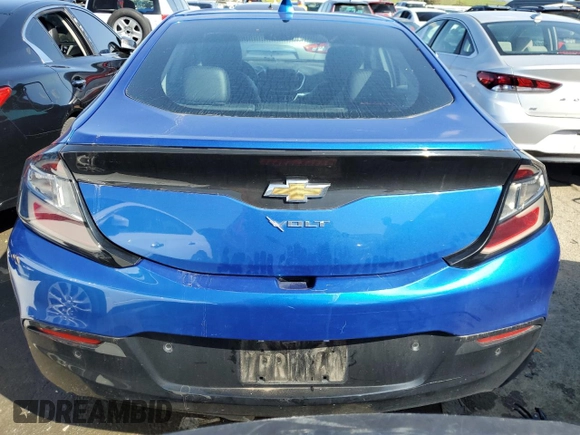 2016 Chevrolet Volt Premier with VIN 1G1RD6S55GU140418, listed as a Copart auction lot 43812253 with 56,113 mi miles. Bid and sale history available at carsss.com. Image 6.