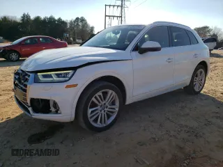 2018 Audi Q5 Prestige with VIN WA1CNAFYXJ2205150, listed as a Copart auction lot 46422805 with 94,470 mi miles and Salvage Title. Bid and sale history available at carsss.com. Image 1.