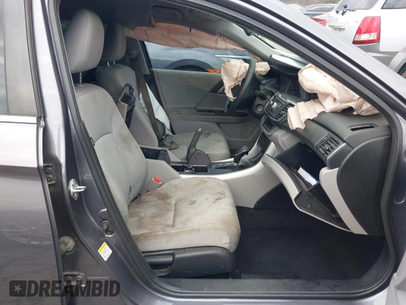 2015 Honda Accord Sedan LX with VIN 1HGCR2F39FA122893, listed as a IAAI auction lot 41714324 with Not Provided miles. Bid and sale history available at carsss.com. Image 5.