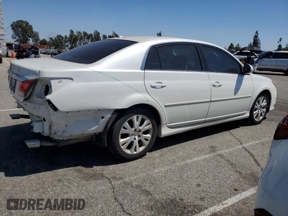 2011 Toyota Avalon with VIN 4T1BK3DB7BU429174, listed as a Copart auction lot 52441275 with 45,988 mi miles and Salvage Title. Bid and sale history available at DreamBid. Image 3.