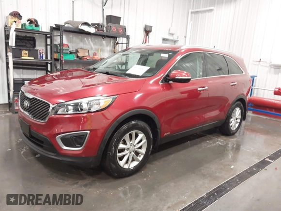 2016 Kia Sorento LX with VIN 5XYPGDA39GG162823, listed as a IAAI auction lot 41744061 with 95,195 mi miles. Bid and sale history available at carsss.com. Image 17.