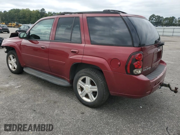 2008 Chevrolet TrailBlazer LT w/3LT with VIN 1GNDT13S682247218, listed as a Copart auction lot 72698924 with 153,283 mi miles and Salvage Title. Bid and sale history available at carsss.com. Image 2.