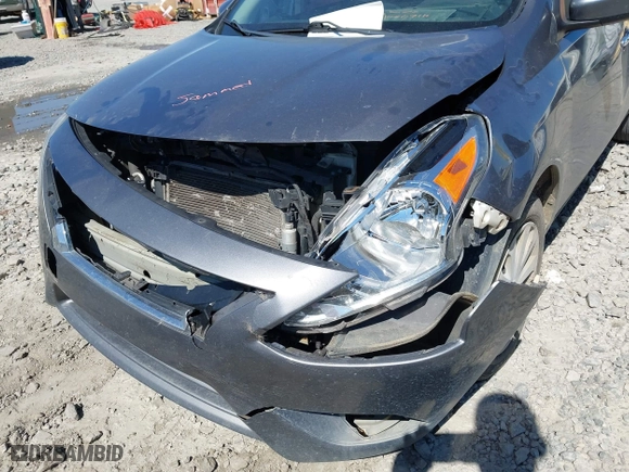 2019 Nissan Versa Sedan SV with VIN 3N1CN7AP0KL831378, listed as a IAAI auction lot 41694099 with 148,841 mi miles. Bid and sale history available at carsss.com. Image 6.
