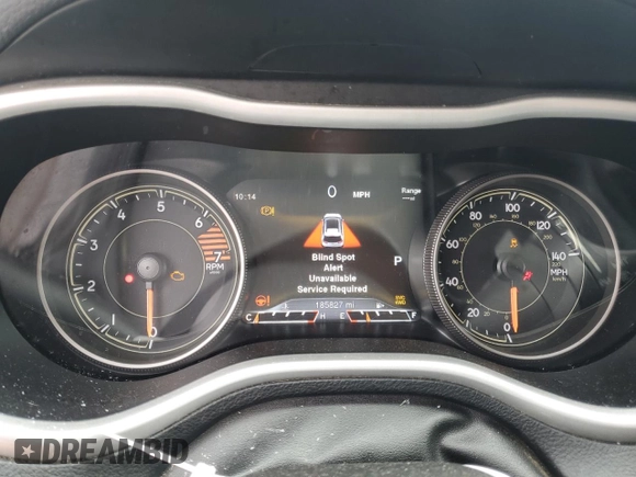 2018 Jeep Cherokee Trailhawk с VIN 1C4PJMBB8JD532673, выставлен на аукционе Copart как лот 58537105 с пробегом 185 827 миль миль и Списание • Salvage title. История ставок и продаж доступна на DreamBid. Изображение 9.