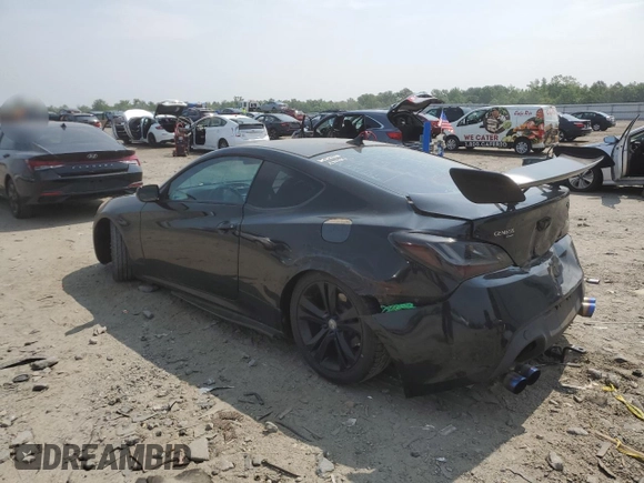 2011 Hyundai Genesis Coupe with VIN KMHHT6KD9BU045507, listed as a Copart auction lot 60969625 with 261,358 mi miles and Clean title. Bid and sale history available at DreamBid. Image 2.
