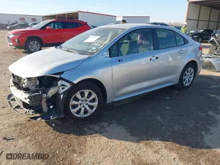 2022 Toyota Corolla LE with VIN JTDEPMAE4NJ223792, listed as a IAAI auction lot 41307023 with 62,278 mi miles. Bid and sale history available at carsss.com. Image 18.