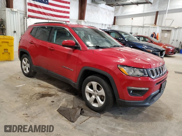 2017 Jeep Compass Latitude с VIN 3C4NJCBB6HT672694, выставлен на аукционе Copart как лот 61753625 с пробегом 62 592 миль миль и На запчасти • Non repairable. История ставок и продаж доступна на DreamBid. Изображение 4.