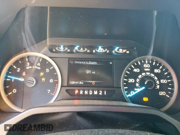 2016 Ford F-150 XL with VIN 1FTEW1CG0GKD29282, listed as a Copart auction lot 62120825 with 128,141 mi miles and Salvage title. Bid and sale history available at DreamBid. Image 9.