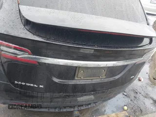 2018 Tesla Model X 75D with VIN 5YJXCBE25JF117801, listed as a IAAI auction lot 41798116 with 95,253 mi miles. Bid and sale history available at carsss.com. Image 16.