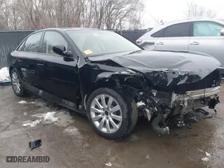 2014 Audi A4 Premium with VIN WAUBFAFL7EN034197, listed as a IAAI auction lot 41575346 with 58,907 mi miles. Bid and sale history available at carsss.com. Image 1.