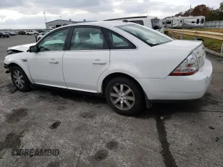 2008 Ford Taurus SEL with VIN 1FAHP24W08G155388, listed as a Copart auction lot 77678344 with 122,610 mi miles and Salvage Title. Bid and sale history available at carsss.com. Image 2.