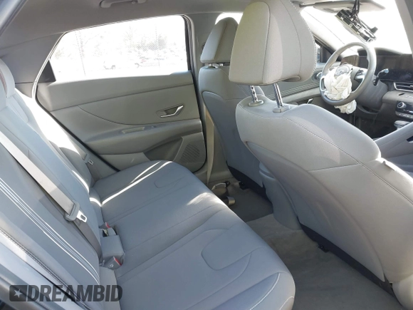 2023 Hyundai Elantra SEL with VIN KMHLS4AG7PU572241, listed as a IAAI auction lot 41489854 with 34,327 mi miles and . Bid and sale history available at DreamBid. Image 8.