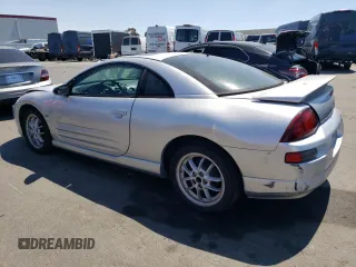 2001 Mitsubishi Eclipse with VIN 4A3AC54H91E179908, listed as a Copart auction lot 62297754 with 116,639 mi miles and Salvage Title. Bid and sale history available at DreamBid. Image 2.