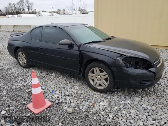 2006 Chevrolet Monte Carlo with VIN 2G1WN151769363180, listed as a Copart auction lot 85304924 with 100,095 mi miles and Salvage title. Bid and sale history available at DreamBid. Image 4.