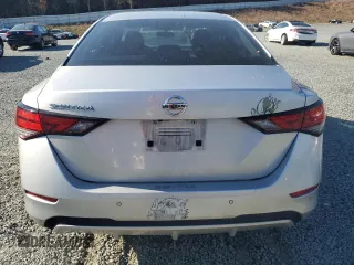 2022 Nissan Sentra S with VIN 3N1AB8BV3NY311279, listed as a Copart auction lot 50554015 with 65,622 mi miles and Salvage Title. Bid and sale history available at carsss.com. Image 6.