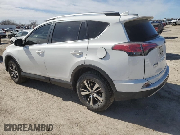 2018 Toyota RAV4 XLE with VIN JTMWFREV0JJ730682, listed as a Copart auction lot 46587675 with 38,526 mi miles and Salvage Title. Bid and sale history available at carsss.com. Image 2.