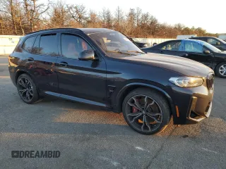 2022 BMW X3 M with VIN 5YM13EC08N9L98878, listed as a Copart auction lot 88480785 with 22,053 mi miles and Salvage Title. Bid and sale history available at carsss.com. Image 4.