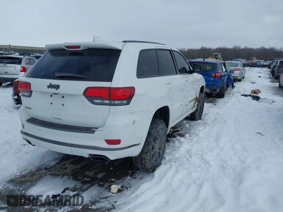 2020 Jeep Grand Cherokee Overland with VIN 1C4RJFCG6LC439142, listed as a IAAI auction lot 41640385 with 74,300 mi miles. Bid and sale history available at carsss.com. Image 4.