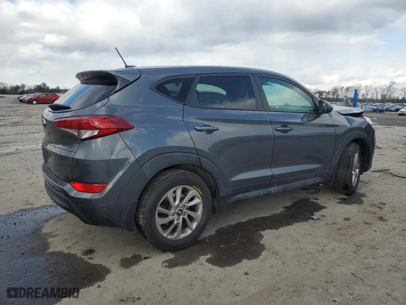 2017 Hyundai Tucson SE with VIN KM8J23A42HU527359, listed as a Copart auction lot 41763915 with 63,378 mi miles and Salvage Title. Bid and sale history available at carsss.com. Image 3.
