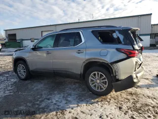 2023 Chevrolet Traverse LT Leather with VIN 1GNEVHKW3PJ325681, listed as a Copart auction lot 46568295 with 21,366 mi miles and Salvage Title. Bid and sale history available at carsss.com. Image 2.