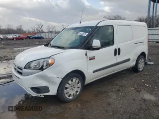 2015 Ram ProMaster City Cargo Tradesman SLT with VIN ZFBERFBT6F6197965, listed as a Copart auction lot 49338685 with 203,627 mi miles and Salvage Title. Bid and sale history available at carsss.com. Image 1.