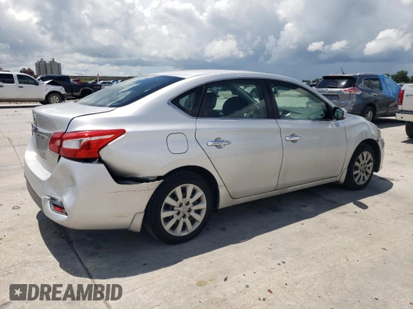 2017 Nissan Sentra S with VIN 3N1AB7AP7HY334923, listed as a Copart auction lot 61810735 with 106,031 mi miles and Salvage title. Bid and sale history available at DreamBid. Image 3.