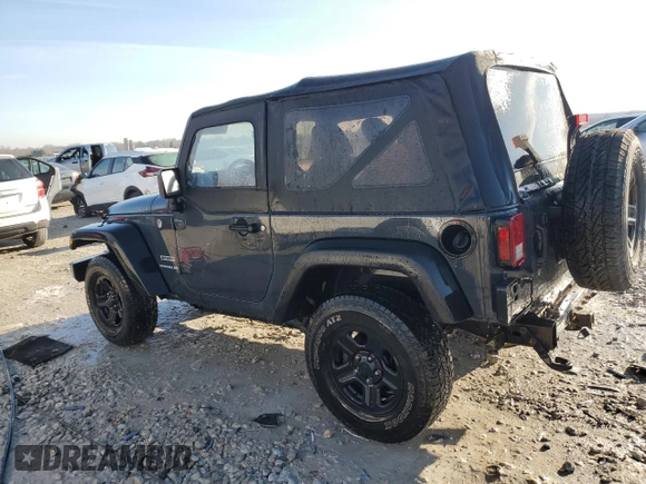 2017 Jeep Wrangler Sport with VIN 1C4AJWAG3HL537598, listed as a Copart auction lot 50083795 with 83,733 mi miles and Clean Title. Bid and sale history available at DreamBid. Image 2.