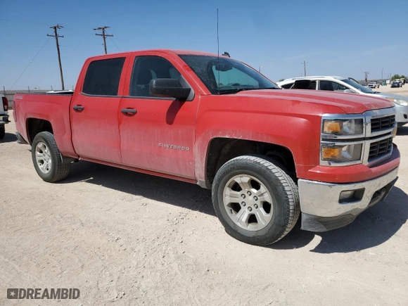 2014 Chevrolet Silverado 1500 LT with VIN 3GCUKREC2EG442803, listed as a Copart auction lot 51065235 with 98,979 mi miles and Salvage Title. Bid and sale history available at carsss.com. Image 4.