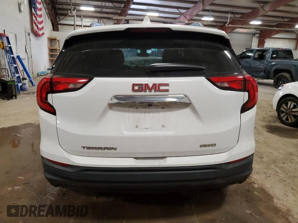 2020 GMC Terrain SLE with VIN 3GKALTEV4LL180614, listed as a Copart auction lot 57413064 with 65,187 mi miles and Non Repairable. Bid and sale history available at carsss.com. Image 6.