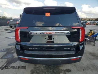 2022 GMC Yukon SLT with VIN 1GKS2BKDXNR163096, listed as a Copart auction lot 43572645 with 0 mi miles and Non Repairable. Bid and sale history available at carsss.com. Image 6.