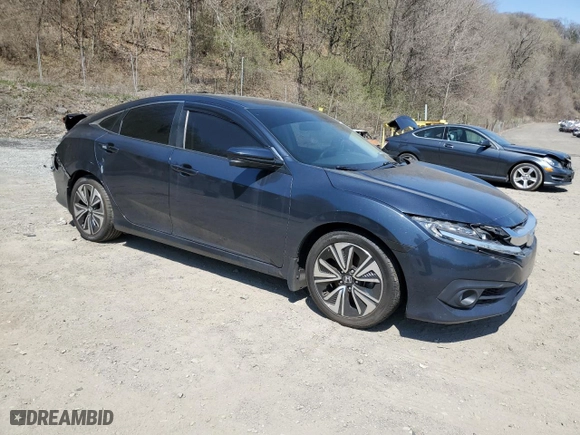 2018 Honda Civic Sedan EX-T with VIN JHMFC1F38JX030332, listed as a Copart auction lot 53783835 with 58,968 mi miles and Salvage Title. Bid and sale history available at carsss.com. Image 4.