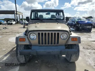 2006 Jeep Wrangler SE with VIN 1J4FA29146P717476, listed as a Copart auction lot 76516624 with 0 mi miles and Non Repairable. Bid and sale history available at carsss.com. Image 5.