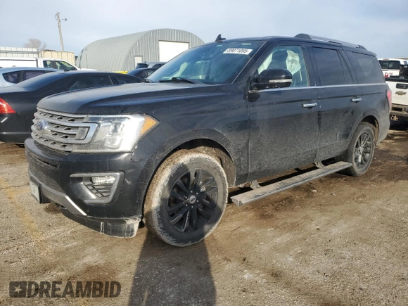 2019 Ford Expedition Limited z VIN 1FMJU2AT1KEA21017, wystawiony jako Copart lot #89071095 z przebiegiem 155 196 mil mil oraz Szkoda całkowita • Salvage title. Historia ofert i sprzedaży dostępna na DreamBid. Obrazek 1.