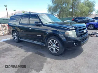 2007 Ford Expedition Max Limited z VIN 1FMFK20547LA33356, wystawiony jako IAAI lot #42781806 z przebiegiem 213 855 mil mil oraz . Historia ofert i sprzedaży dostępna na DreamBid. Obrazek 1.