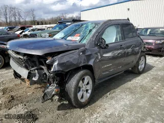 2016 Jeep Compass Sport with VIN 1C4NJCBA9GD753992, listed as a Copart auction lot 47949185 with 127,227 mi miles and Salvage Title. Bid and sale history available at carsss.com. Image 1.