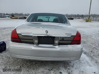 2008 Mercury Grand Marquis GS with VIN 2MEFM74V58X602899, listed as a Copart auction lot 45413335 with 0 mi miles and Salvage Title. Bid and sale history available at carsss.com. Image 6.