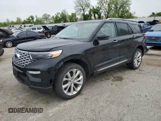 2023 Ford Explorer Platinum z VIN 1FM5K8HC9PGC05410, wystawiony jako Copart lot #55442395 z przebiegiem Nie podano mil oraz Szkoda całkowita • Salvage title. Historia ofert i sprzedaży dostępna na DreamBid. Obrazek 1.