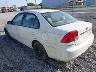 2003 Honda Civic LX with VIN 1HGES16523L014348, listed as a IAAI auction lot 42015881 with 271,832 mi miles. Bid and sale history available at carsss.com. Image 3.
