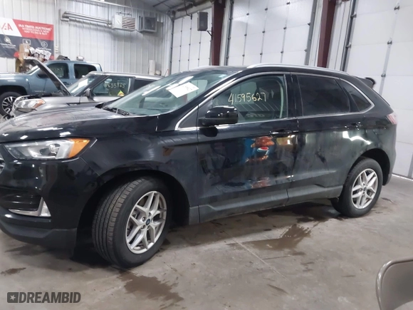 2022 Ford Edge SEL with VIN 2FMPK4J90NBA04368, listed as a IAAI auction lot 41595627 with 30,244 mi miles. Bid and sale history available at carsss.com. Image 14.