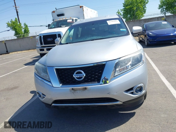 2016 Nissan Pathfinder SV with VIN 5N1AR2MM4GC630868, listed as a IAAI auction lot 42302884 with 169,909 mi miles and . Bid and sale history available at DreamBid. Image 12.