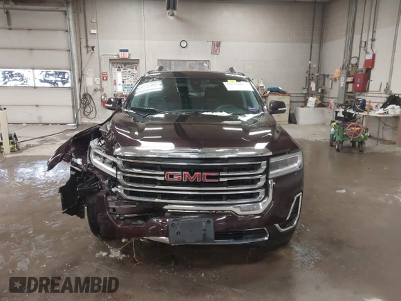2021 GMC Acadia SLE with VIN 1GKKNRLS9MZ113401, listed as a IAAI auction lot 41571206 with 64,978 mi miles. Bid and sale history available at carsss.com. Image 12.