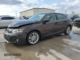 2013 Lexus CT 200h Hybrid with VIN JTHKD5BH1D2165433, listed as a Copart auction lot 78598094 with 152,201 mi miles and Salvage Title. Bid and sale history available at carsss.com. Image 1.