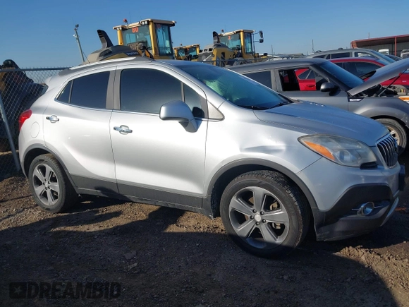 2013 Buick Encore Convenience with VIN KL4CJBSB3DB154050, listed as a IAAI auction lot 41967718 with 137,578 mi miles. Bid and sale history available at carsss.com. Image 13.