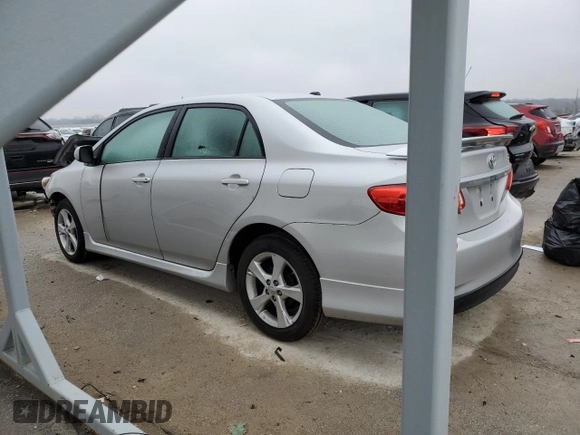 2011 Toyota Corolla L with VIN 2T1BU4EE9BC611081, listed as a Copart auction lot 44016535 with 137,193 mi miles and Salvage Title. Bid and sale history available at carsss.com. Image 2.